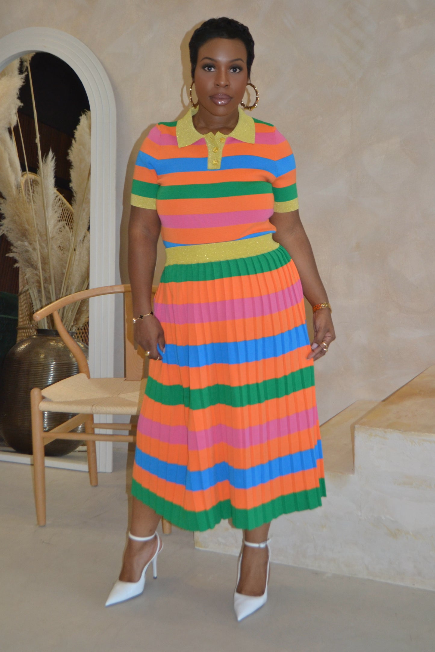"CANDY GIRL" SKIRT SET