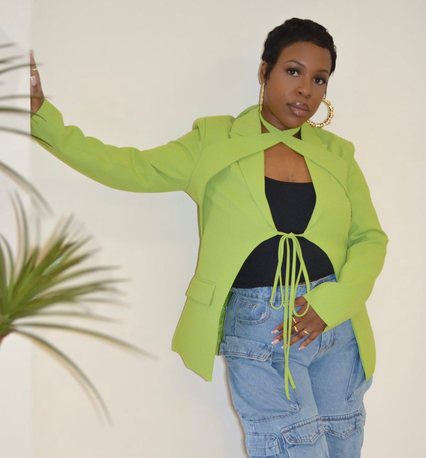 "THE BIG APPLE" BLAZER