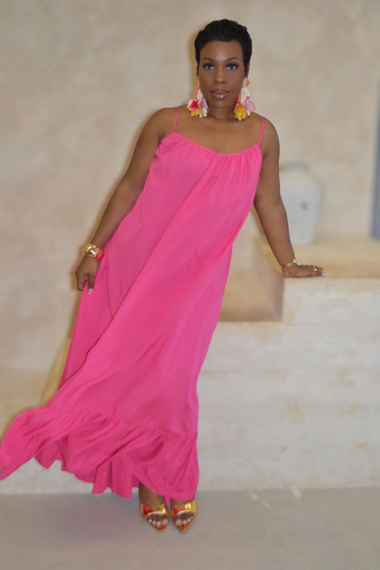 "FLORYNNE" MAXI DRESS