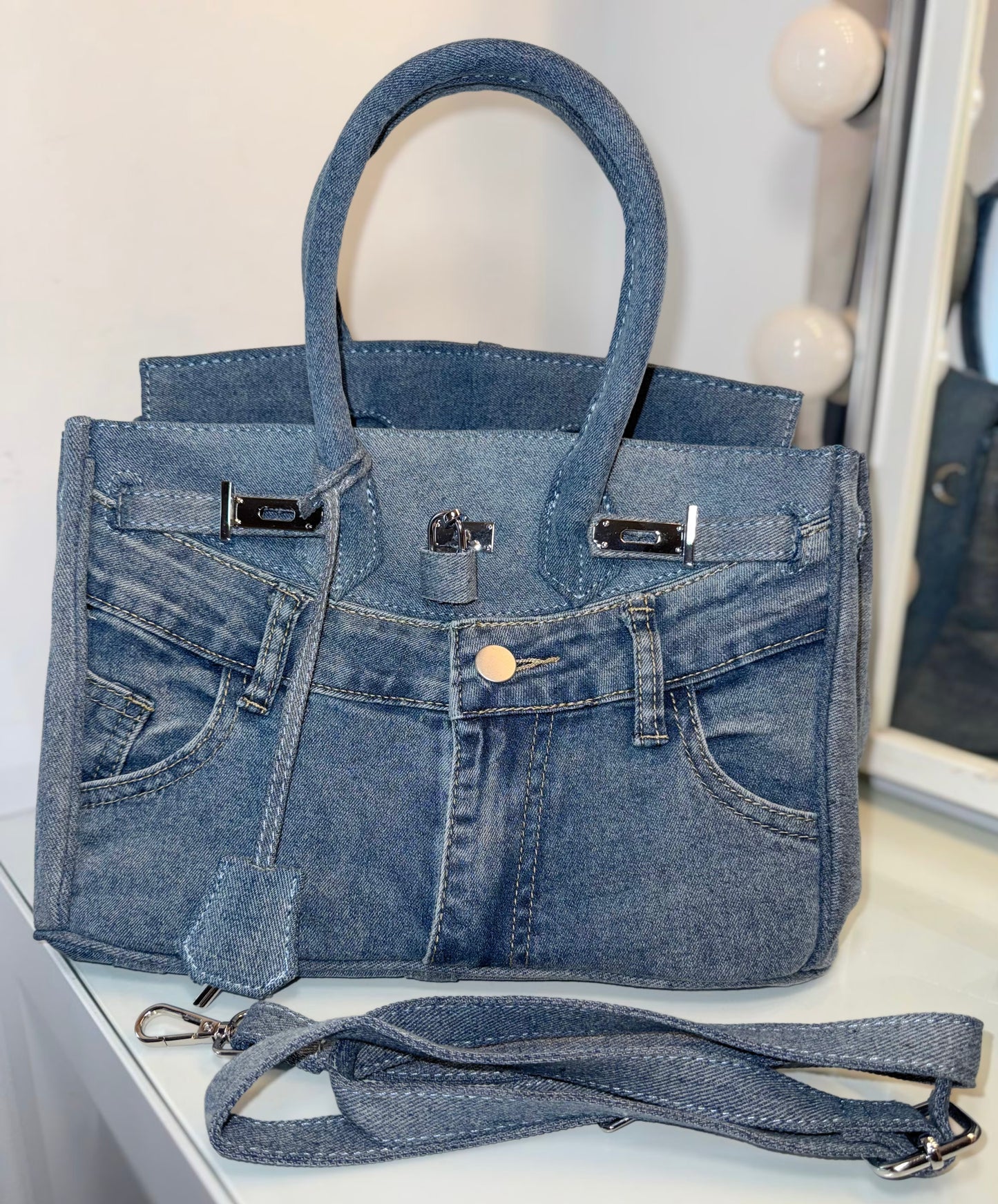 "BROOKLYN" DENIM BAG