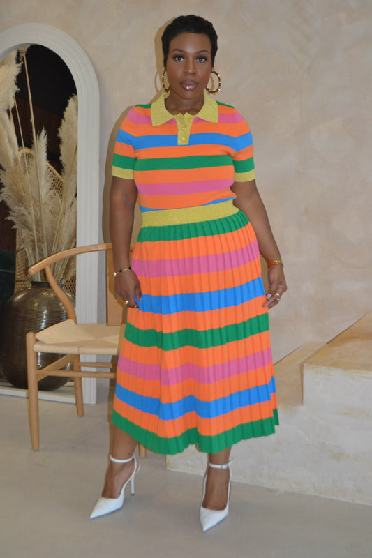 "CANDY GIRL" SKIRT SET