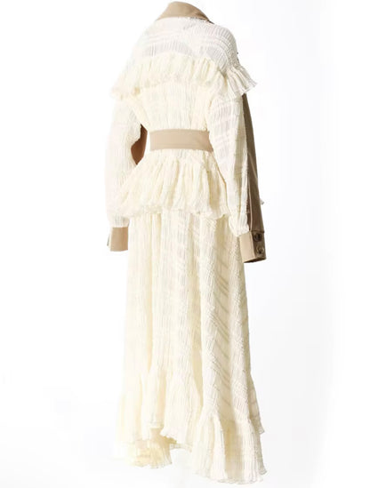 "VALENCIA" TRENCH COAT DRESS