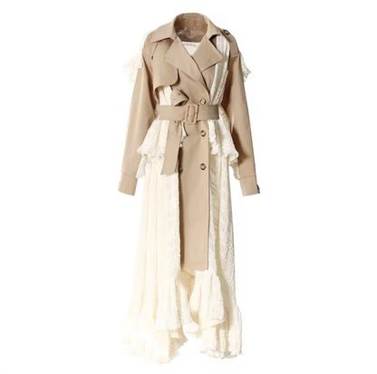 "VALENCIA" TRENCH COAT DRESS